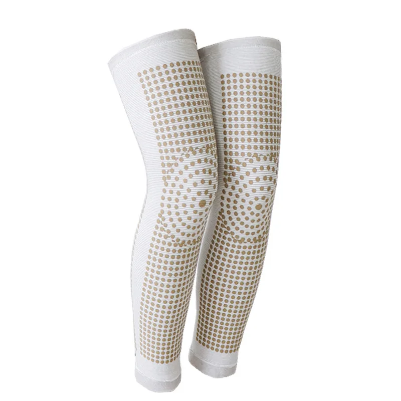 คู่ Dot เครื่องทําความร้อนเข่า Pads BRACE กีฬา Kneepad Tourmaline เข่าสนับสนุนสําหรับโรคข้ออักเสบบรรเทาอาการปวดข้อ Recovery Unisex