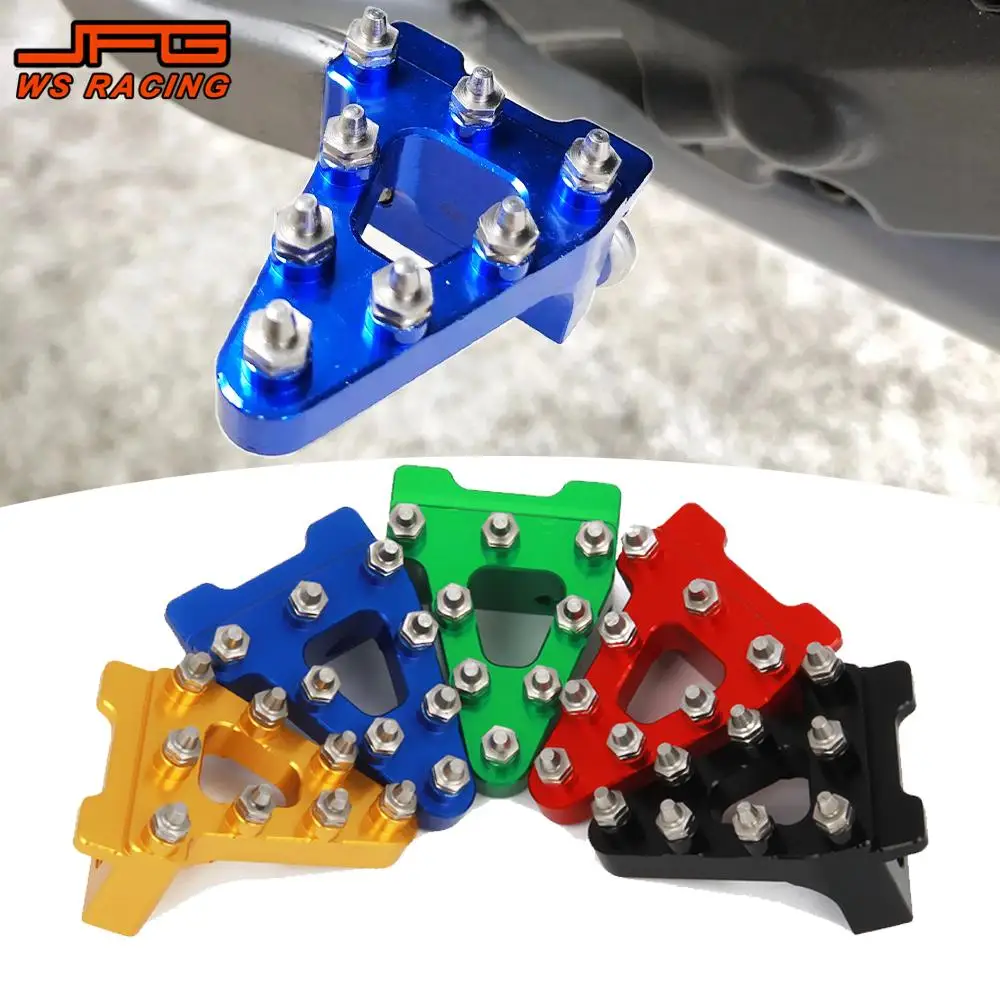 CNC Brake Pedal Step Tip Aluminum Motorcycle Accessories For SDG SSR COOLSTER 70 90 107 110 125CC Dirt Pit Bike Motocross Parts