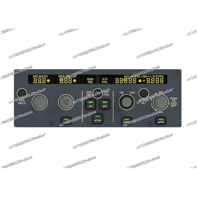 Cs  320 Airbus FCU Autopilot Panel Simulates Flight 2020 Xp P3d