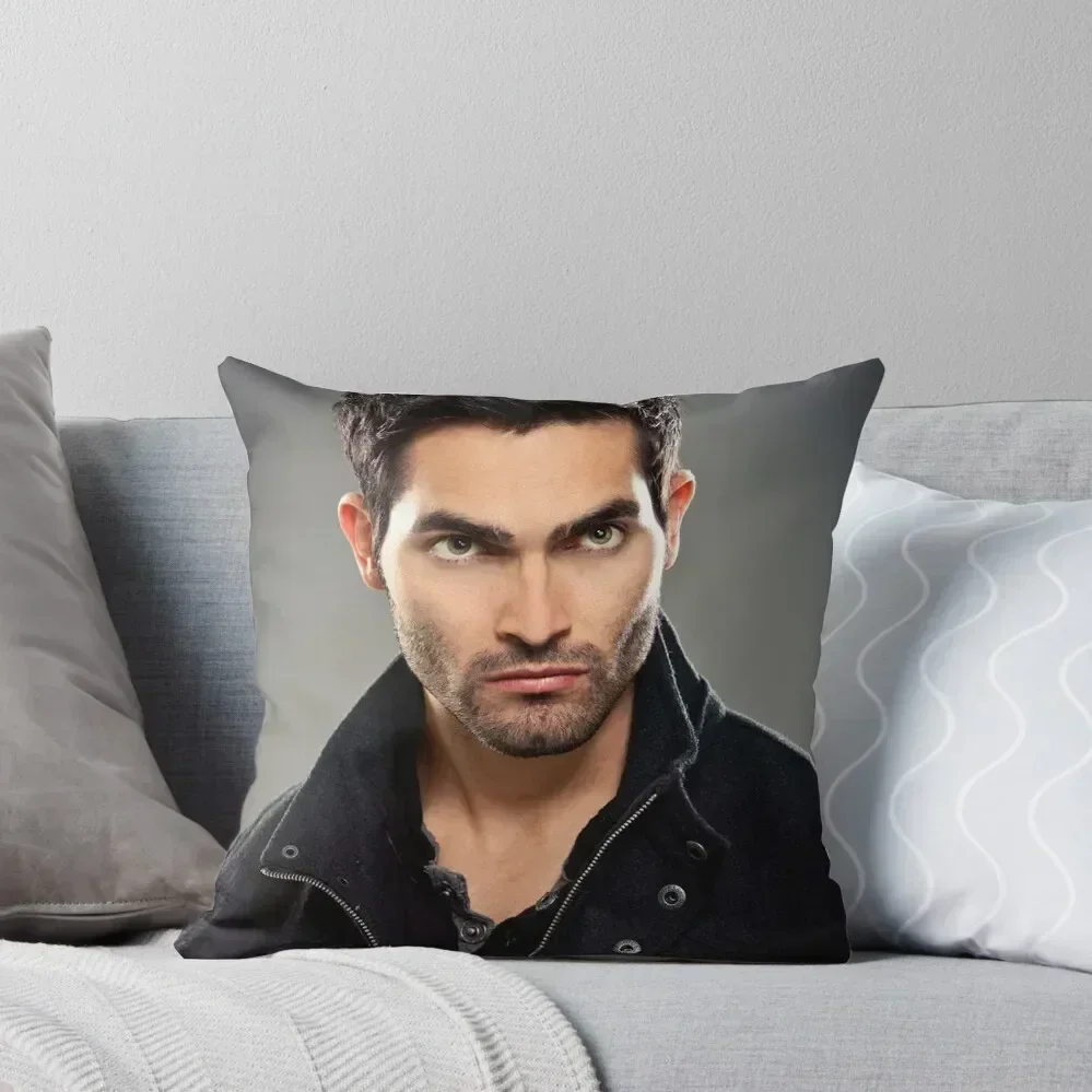 

Tyler Hoechlin Teen Wolf Throw Pillow Sofa Decorative Covers pillows decor home Christmas Pillowcase ornamental pillows pillow