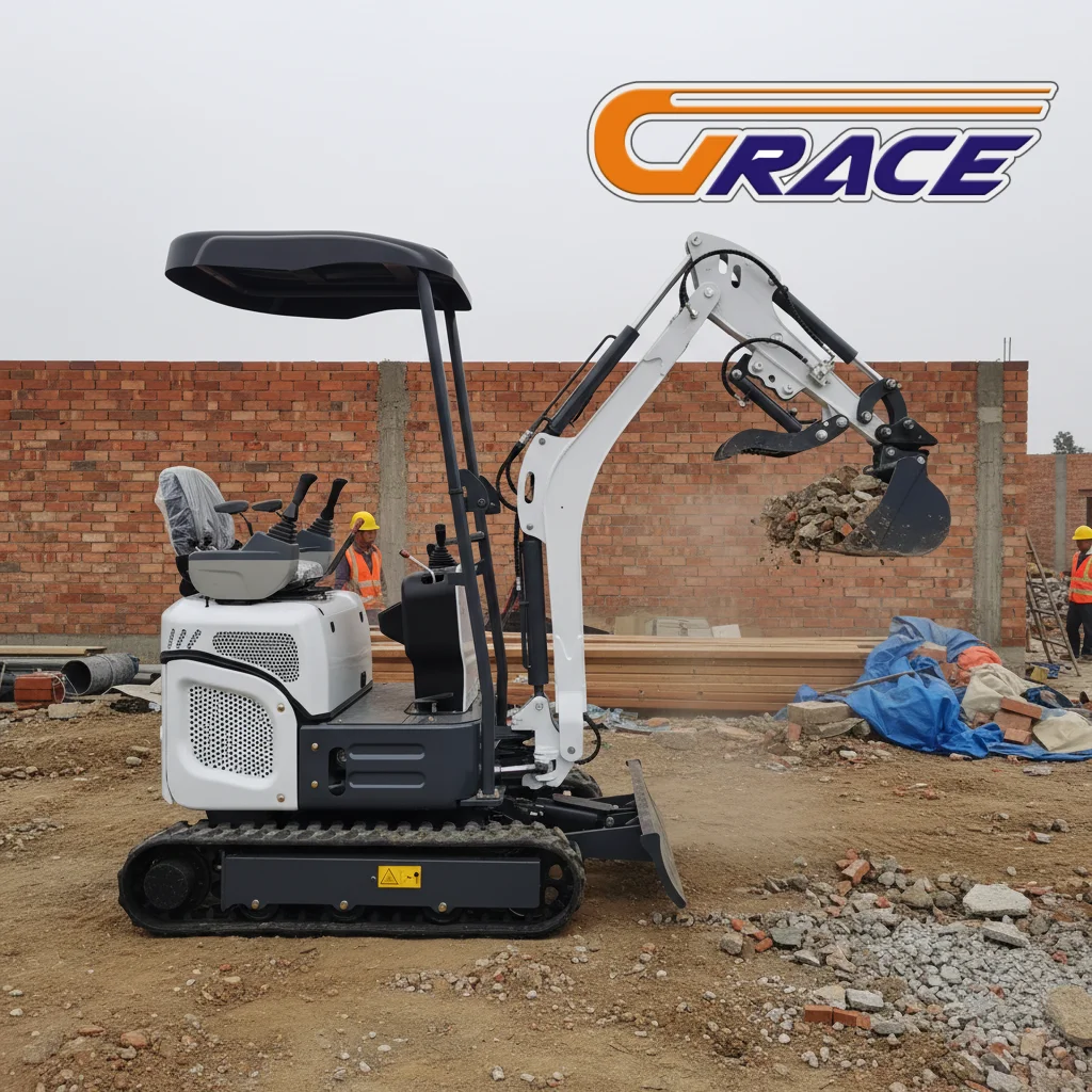 

Customized 1.2 Ton Mini Excavator EURO 5 Small Excavator Orchard Use Factory Wholesale Price