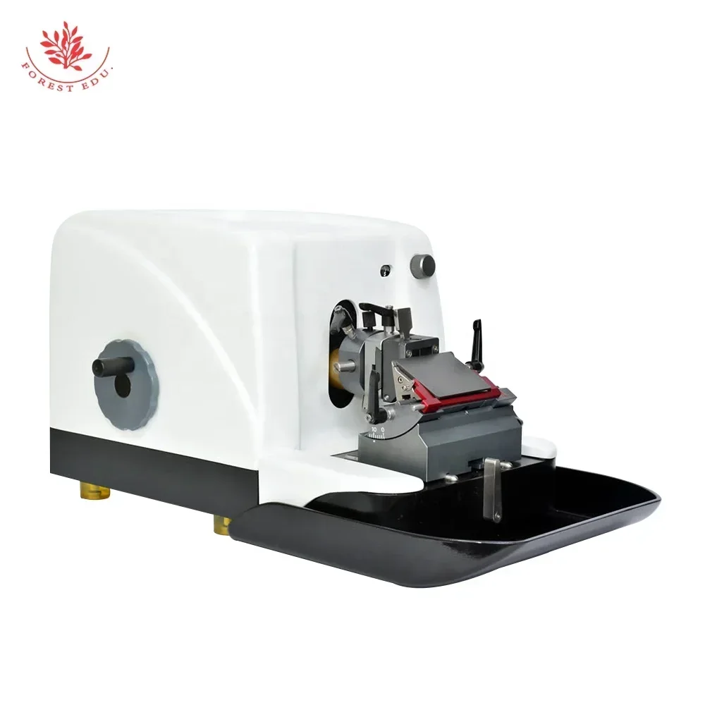 FRT315 Manual Rotary Microtome 0-60 Microns Feed Comfort Feel Similar to Leica 2235 Microtome Medical Clinical Lab Supplies