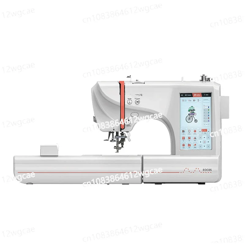 Digital Embroidery Machine Automatic 7'' Large LCD Touchscreen 4