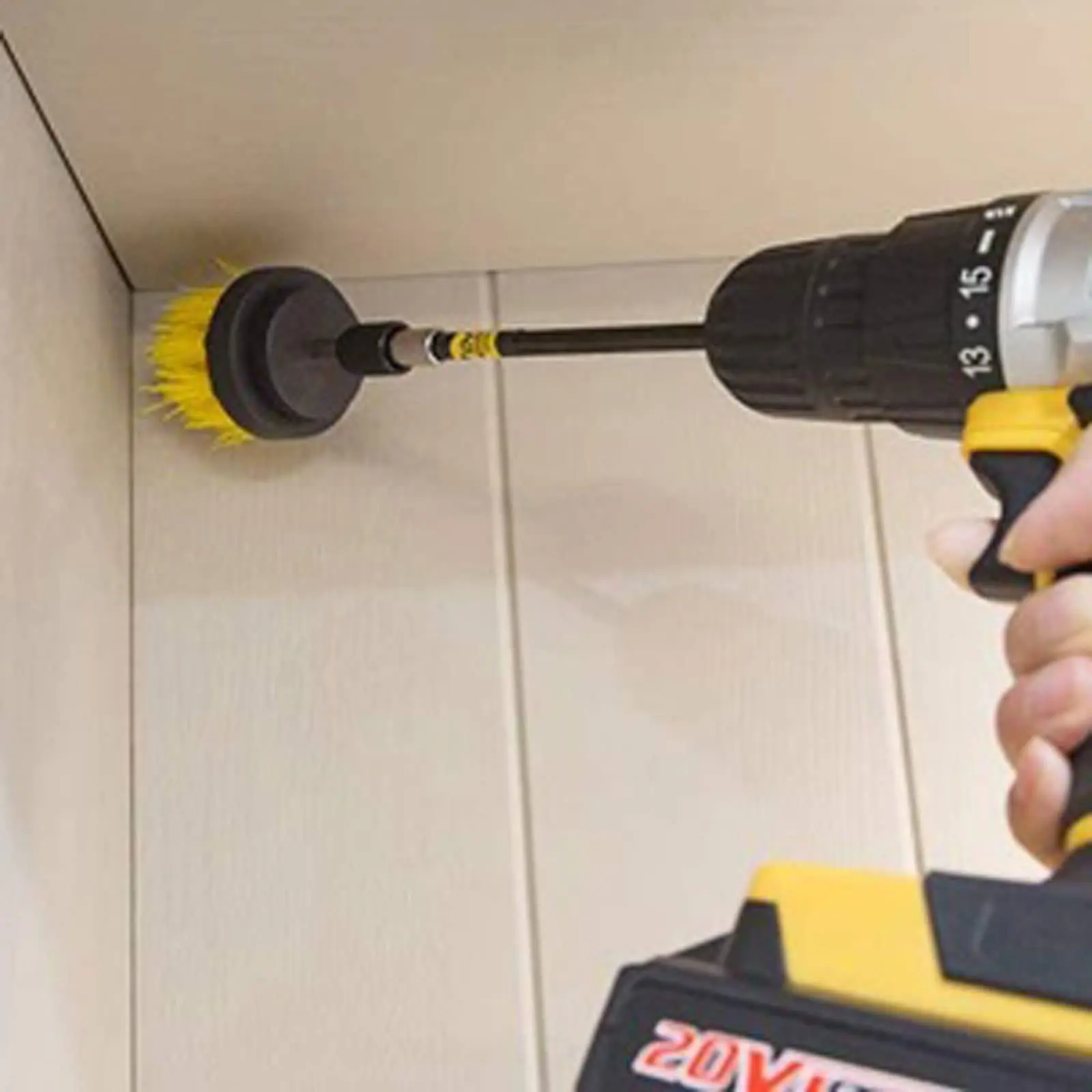 3.5 inch Cleaning Brus Electric Drill Power Brush Set Kit Soft Brush Drill Kit Bathroom Kitchen Auto Care Cleaning Tools