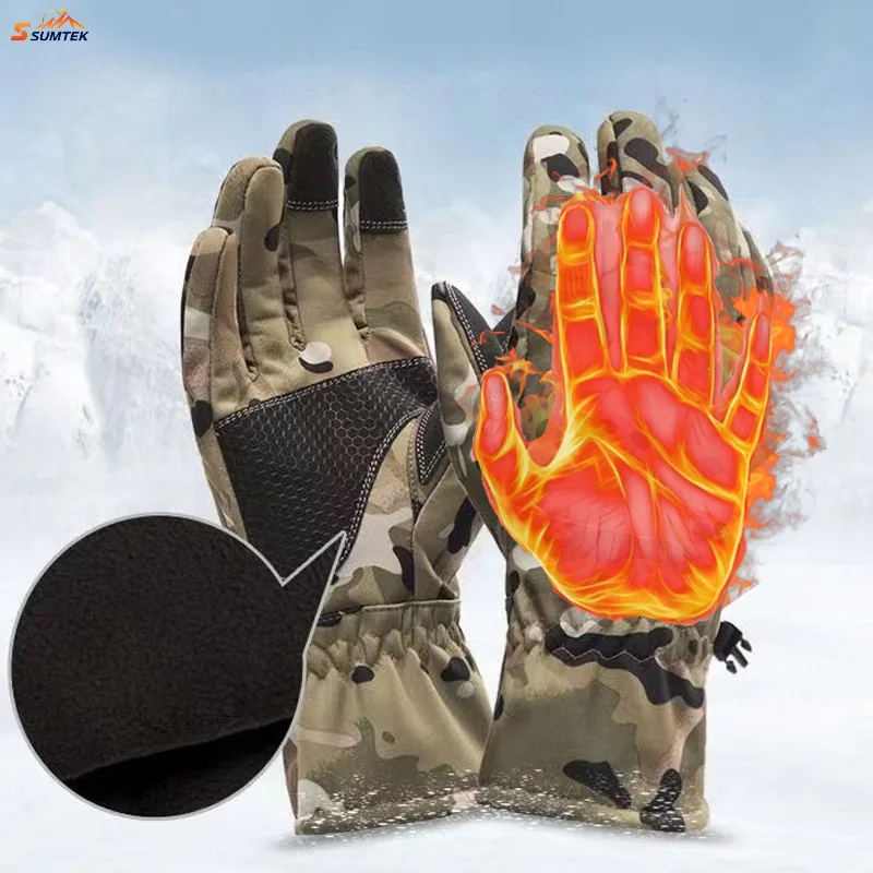

Winter Ski Snow Gloves for Men,Women,Touchscreen Waterproof Windproof Cold Weather Hand Warming for Skiing,Cycling,Running