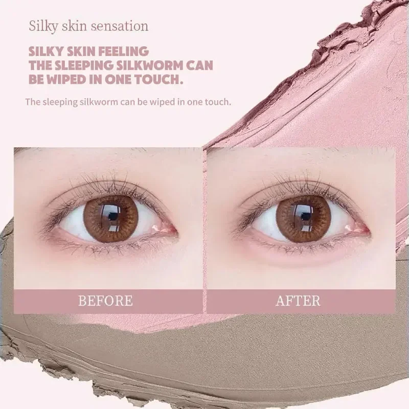 Crayon pour les yeux sous les yeux bicolore 2 en 1, surligneur, Shader, conçu à double extrémité, crayon Eyeliner naturel dimensionnel
