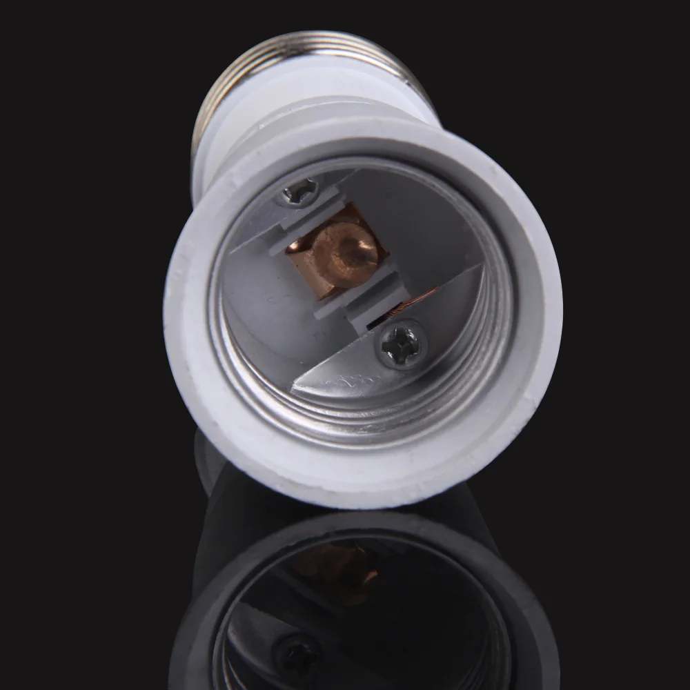 Удлинитель розетки E27, адаптер-удлинитель, термостойкий адаптер держателя лампы E27 на E27, стандартное среднее основание для домашнего использования