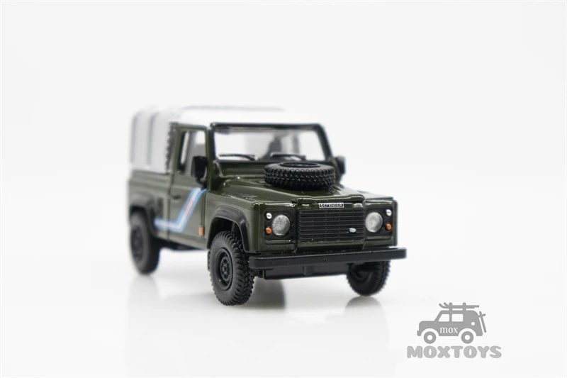 MINI GT 1:64 Land Rover Defender 90 Pickup Bronze Green Diecast Model Car