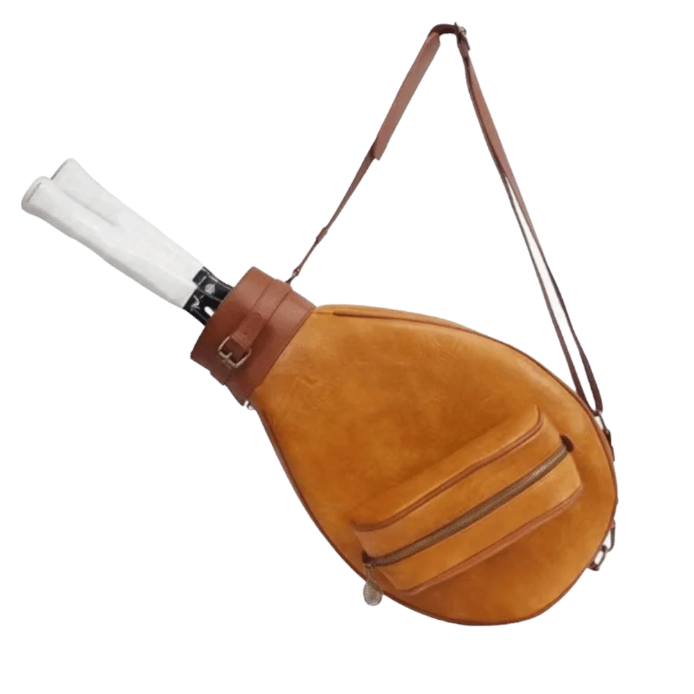 

PU Tennis Single Shoulder Bag Sports Large-capacity Racket Bag Can Accommodate 2 Rackets Crossbody Bags Training Rucksack