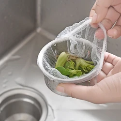 100pcs/lot Disposable Filter for Sink Sewer Kitchen Cleanning Sink No Dirty Hand Strainer Household Food Residue Sink Strainer