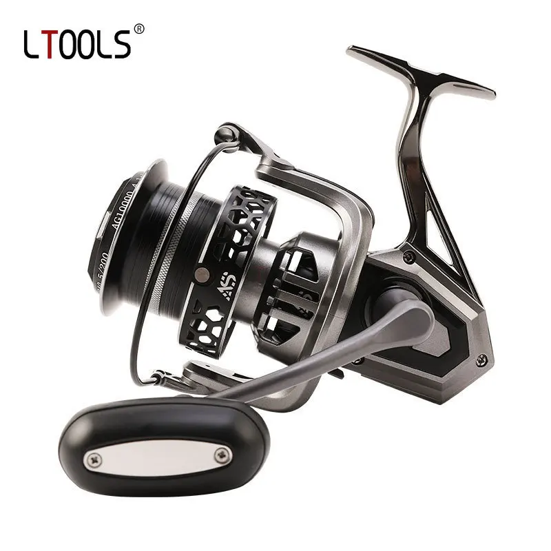 VZ 6500-12000 Series 15KG Max Drag Long Shot Jigging Spinning Reel Surf Fishing Casting Reels Saltwater Trolling Fishing Reel