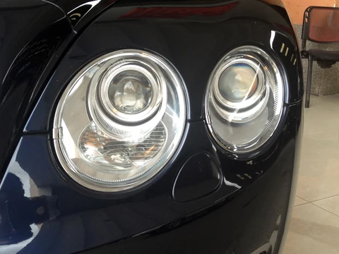 Для Bentley Continental Flying Spur GT GTC 2003 - 2009 2010: Ультраяркие светодиодные кольца Angel Eyes с функцией DRL и поворотников (светодиодные)