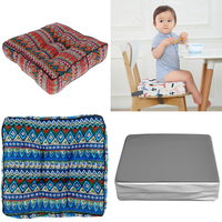 Children Kids Increased Booster Seat Cushion Pad Pillow Baby Dining High Chair Seat Cushions Adjustable Removable Baby Safety