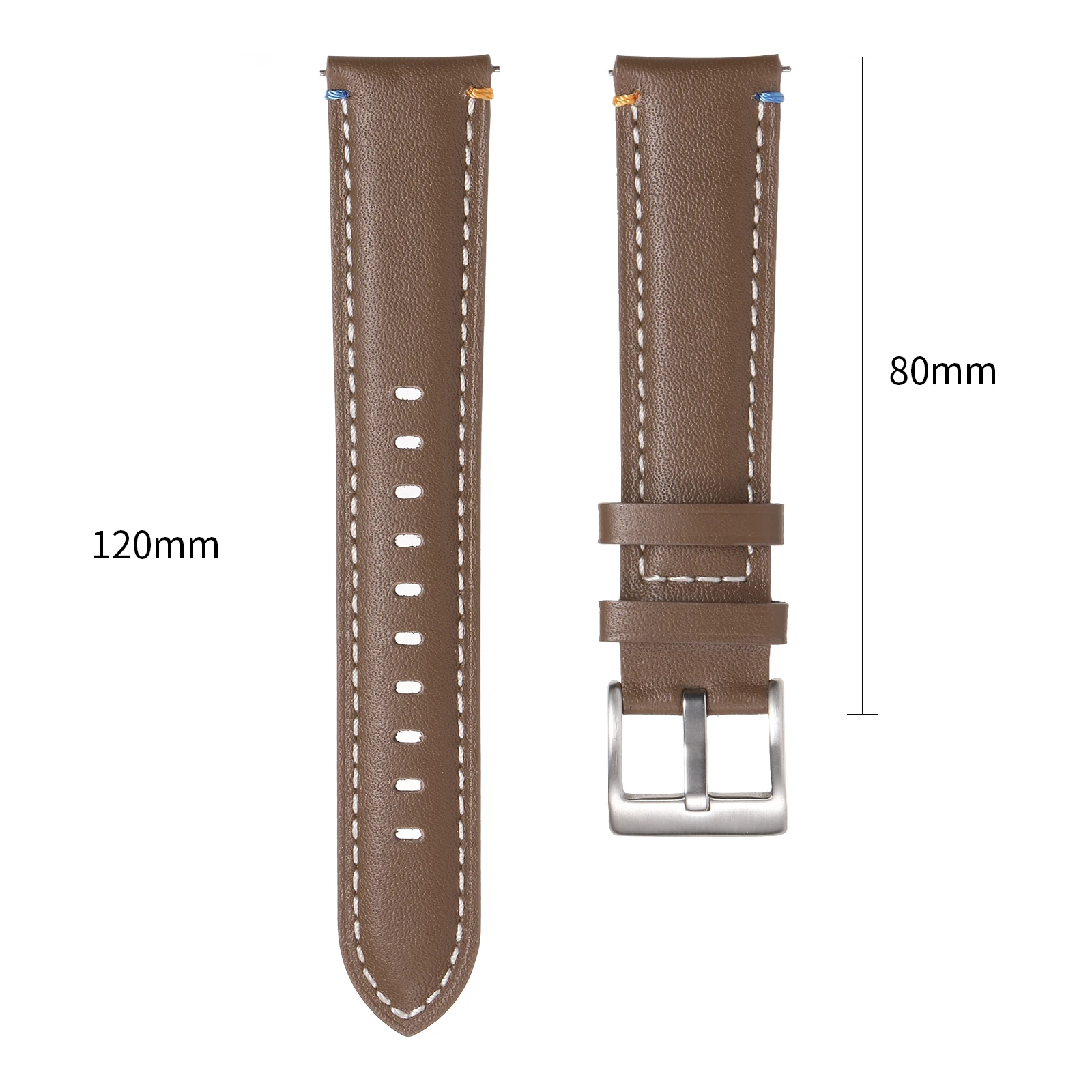 20mm 22mm Strap Simple Fashion Leathe Band For COROS PACE 2 / APEX 2 Pro 3 42mm 46mm