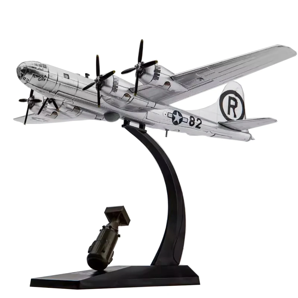 Imagem -03 - Air Force B29 Superfortress Aircraft Model For Children Kids Gift Collection Decoração 144 Alloy B-29 us