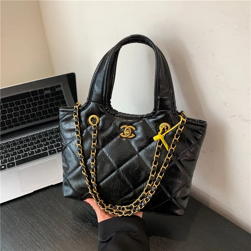 Luxe merk populaire klassieke handtassen voor dames, leren draagtassen met crossbody, elegante damesmode