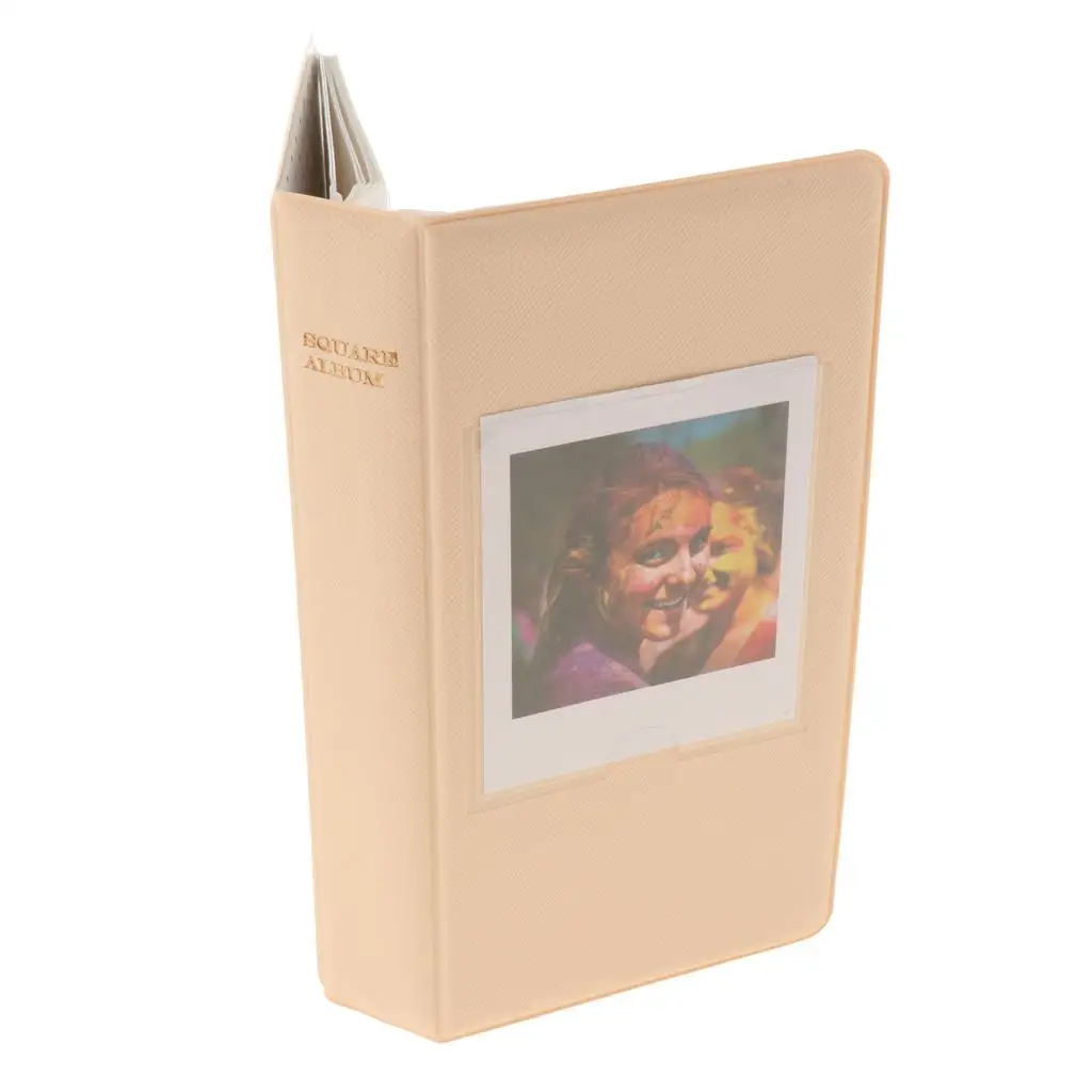 كتاب ألبوم الصور لـ Instax Square SQ20/SQ10/SQ6/SP3 مع 64 جيوب صورة الزفاف عيد ميلاد تذكارية ألبوم هدية التخرج