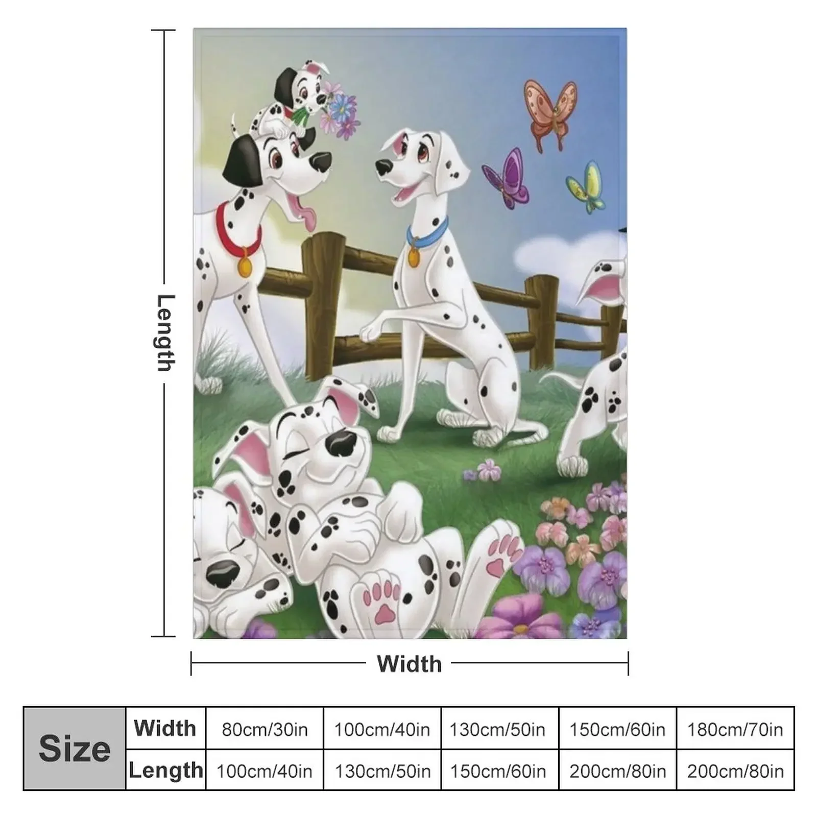 dalmatians and beautiful day Throw Blanket wednesday christmas decoration for babies Blankets