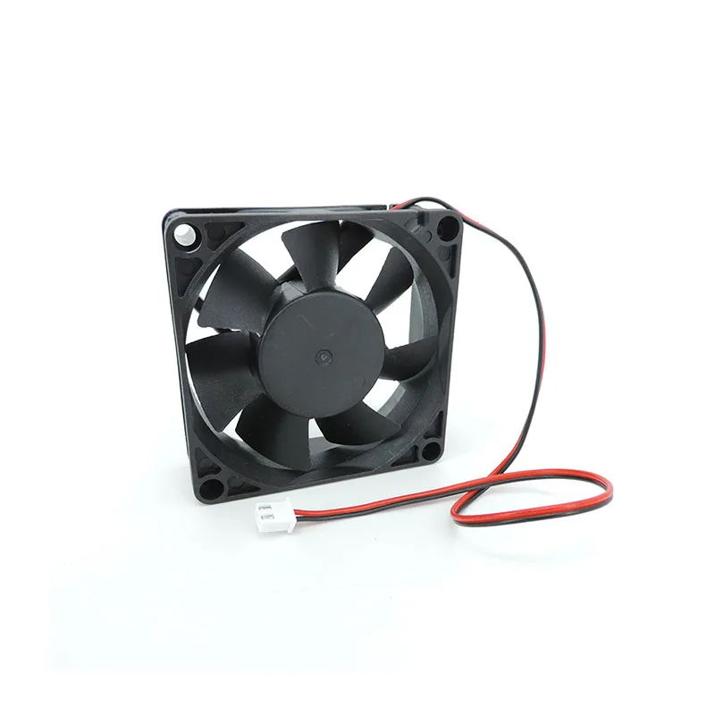 (70 × 70 × 25 مم) 7025 مروحة تبريد بدون فرش DC5V/12V/24V - كم محمل مروحة كمبيوتر وحدة المعالجة المركزية للكمبيوتر المحمول