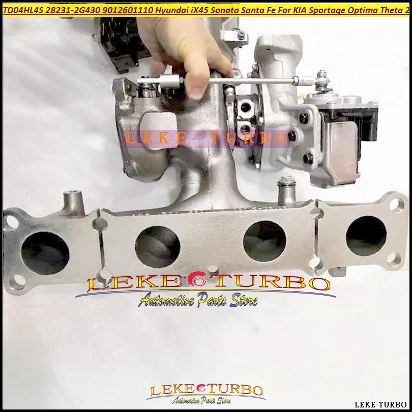 Turbo TD04HL4S 28231-2G430 90126-01110 282312G430 For Hyundai iX45 Sonata Santa Fe For KIA Sportage Optima Theta 2 11- 2.0T G4KH