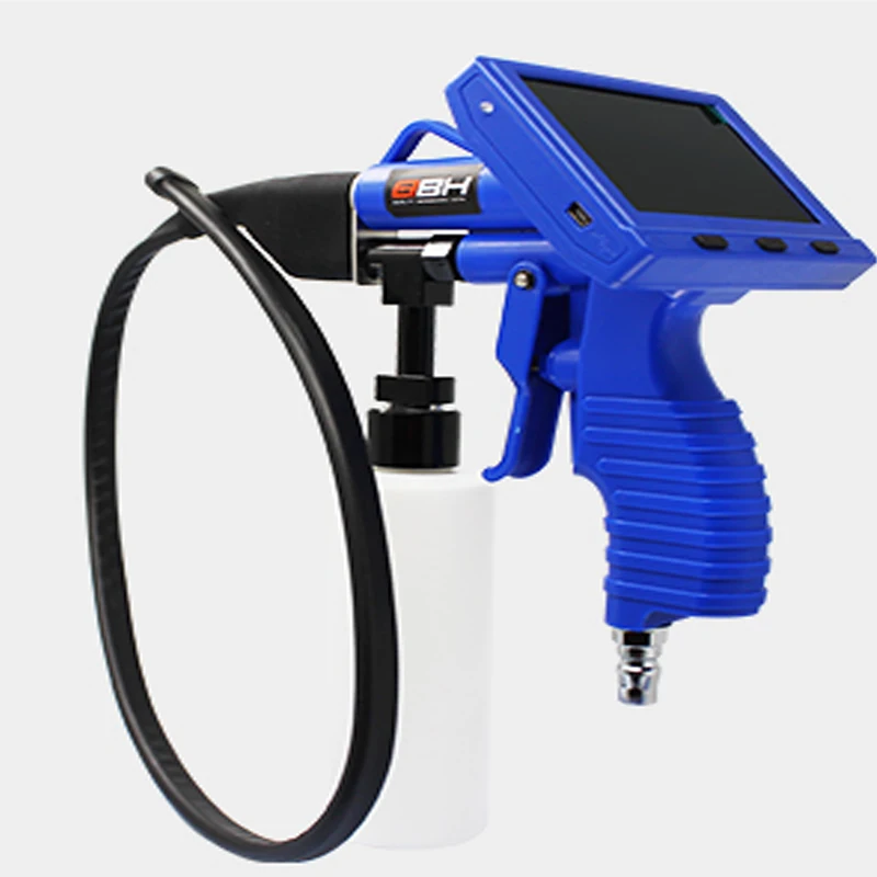 4.3 Inch Visual Cleaning Gun Pistol Air Conditioning Cleaner Car Air Conditioning Pipe Endoscope Cleaning Gun Car Washer KS02