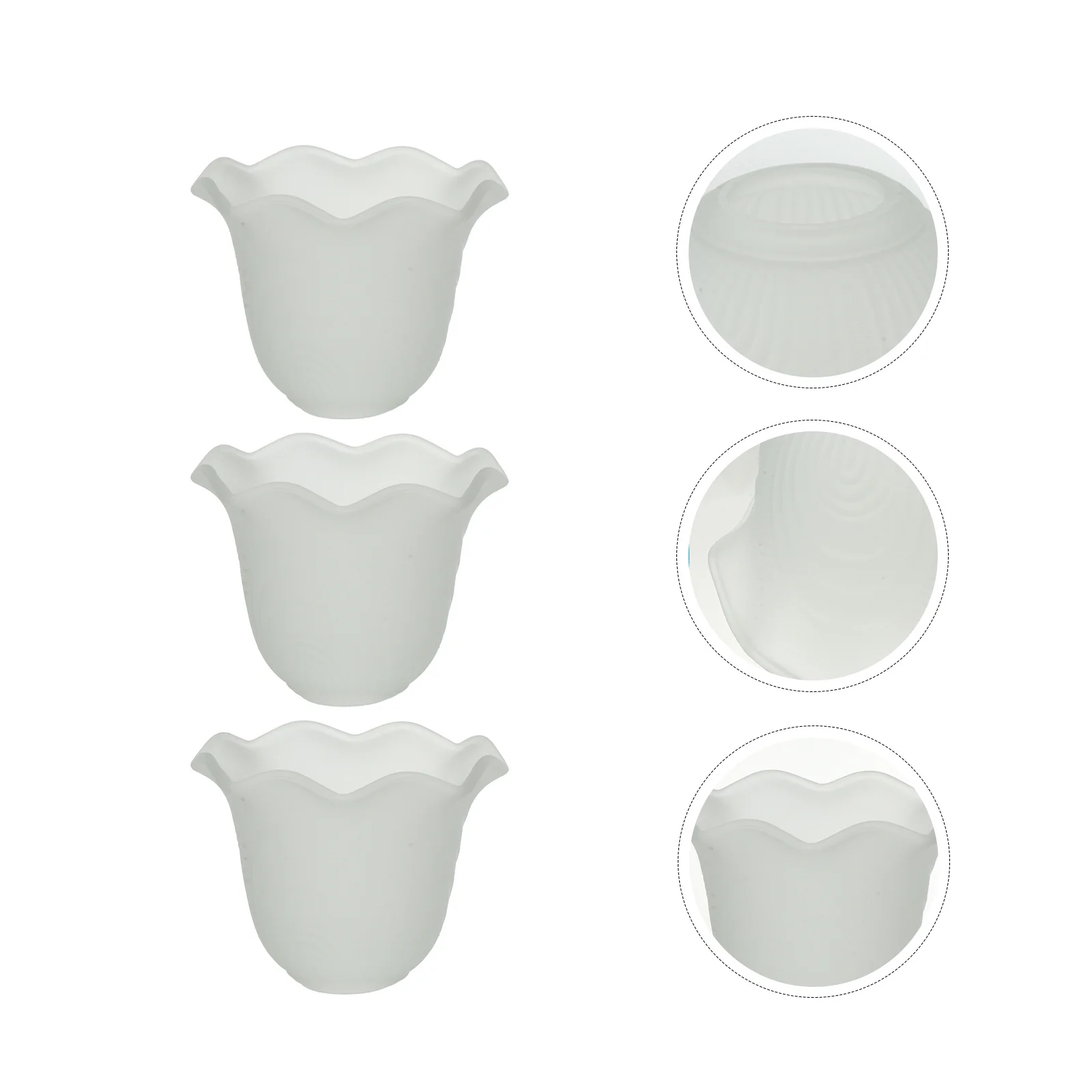 

3 шт. креативные стеклянные абажуры E27, чехлы для подвесных светильников, прочный домашний декор, идея подарка, стеклянный абажур E27, абажур