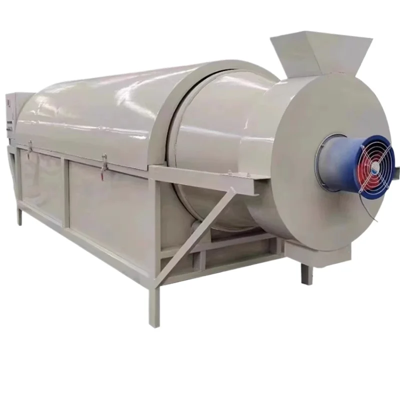 

Tumble dryer, grain crops, sediment, pebble, distiller's grains, sawdust, soybean residue dryer, electric heating