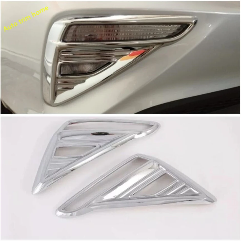 Rear Bumper Fog Lights Lamps Cover Trim For Kia Forte / Cerato / K3 2019 2020 20212 Auto Accessorie Chrome / Carbon Fiber ABS