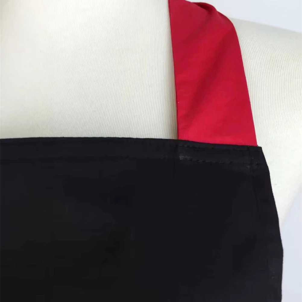 

Черный кружевной фартук женский кухонный фартук с бретелькой на шее очень плотный хлопок с регулируемой талией и галстуком домашние фартуки для дома подарок