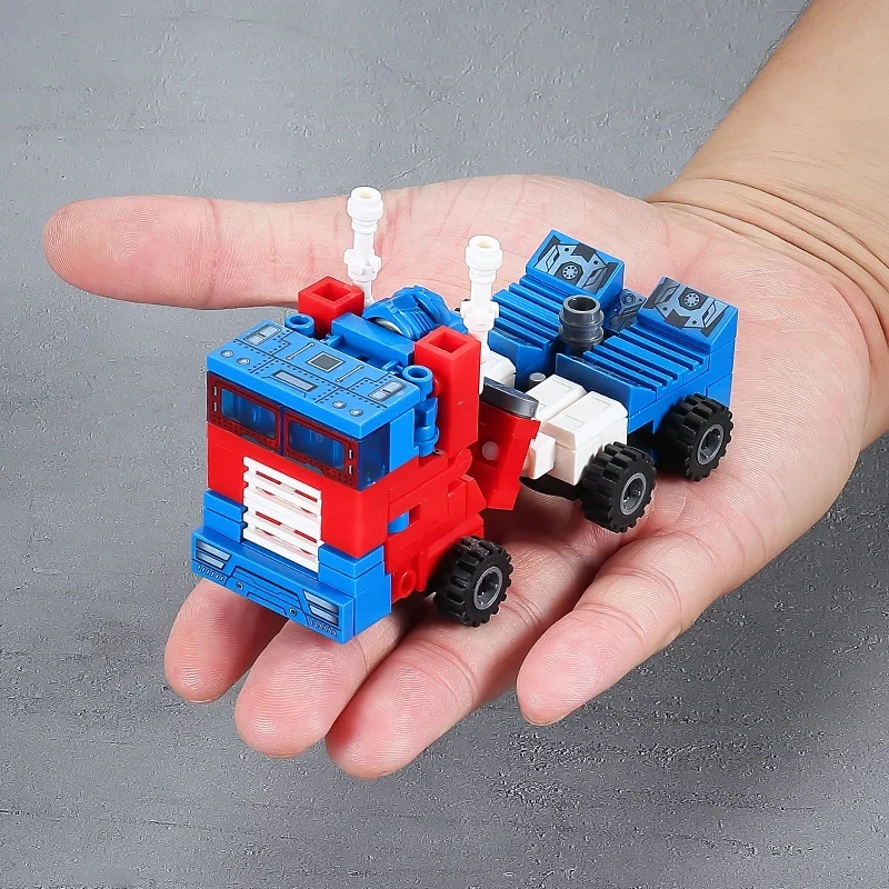 New 2 in 1 Deformation Robot Mecha Building Blocks Sets Bricks kit Transform Cars Birthday Toys Kids Children Gifts for Boys MOC