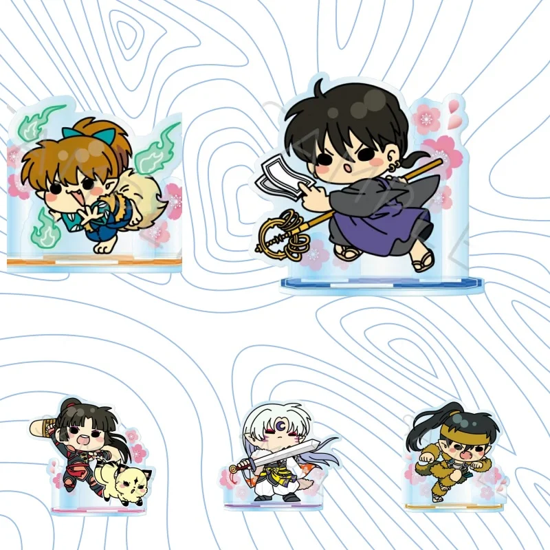 

Inuyasha ANIME 10CM An adorable acrylic Acrylic figure stand Cosplay Prop Decor Cartoons present Friend Festivals keychain