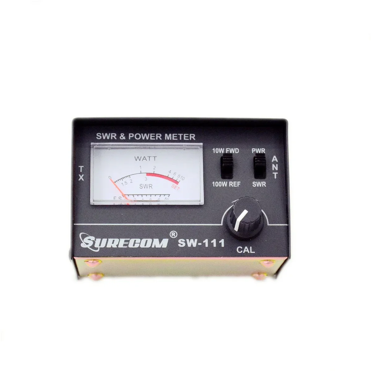 SURECOM SW111 SWR Power Meter for CB Radio & Antenna 27-30MHz 100W Max SW-111 Standing Wave Ratio Watt Tester