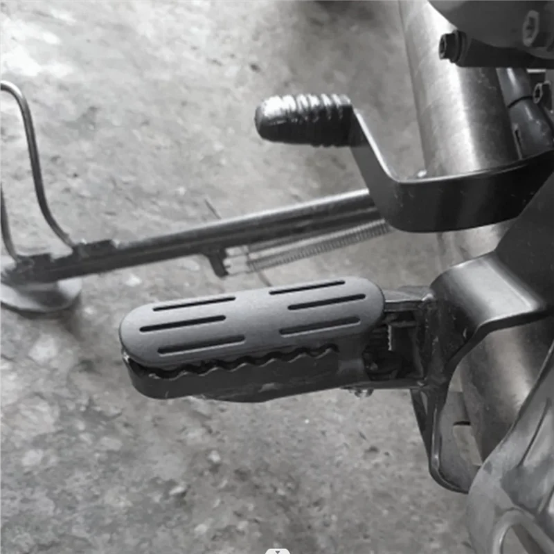 

For BMW R1200GS 2005-2013, R1100GS ADV Motorcycle Front Foot Pedal Footrest Footpeg With Rubber Cover F650GS 2001-2007