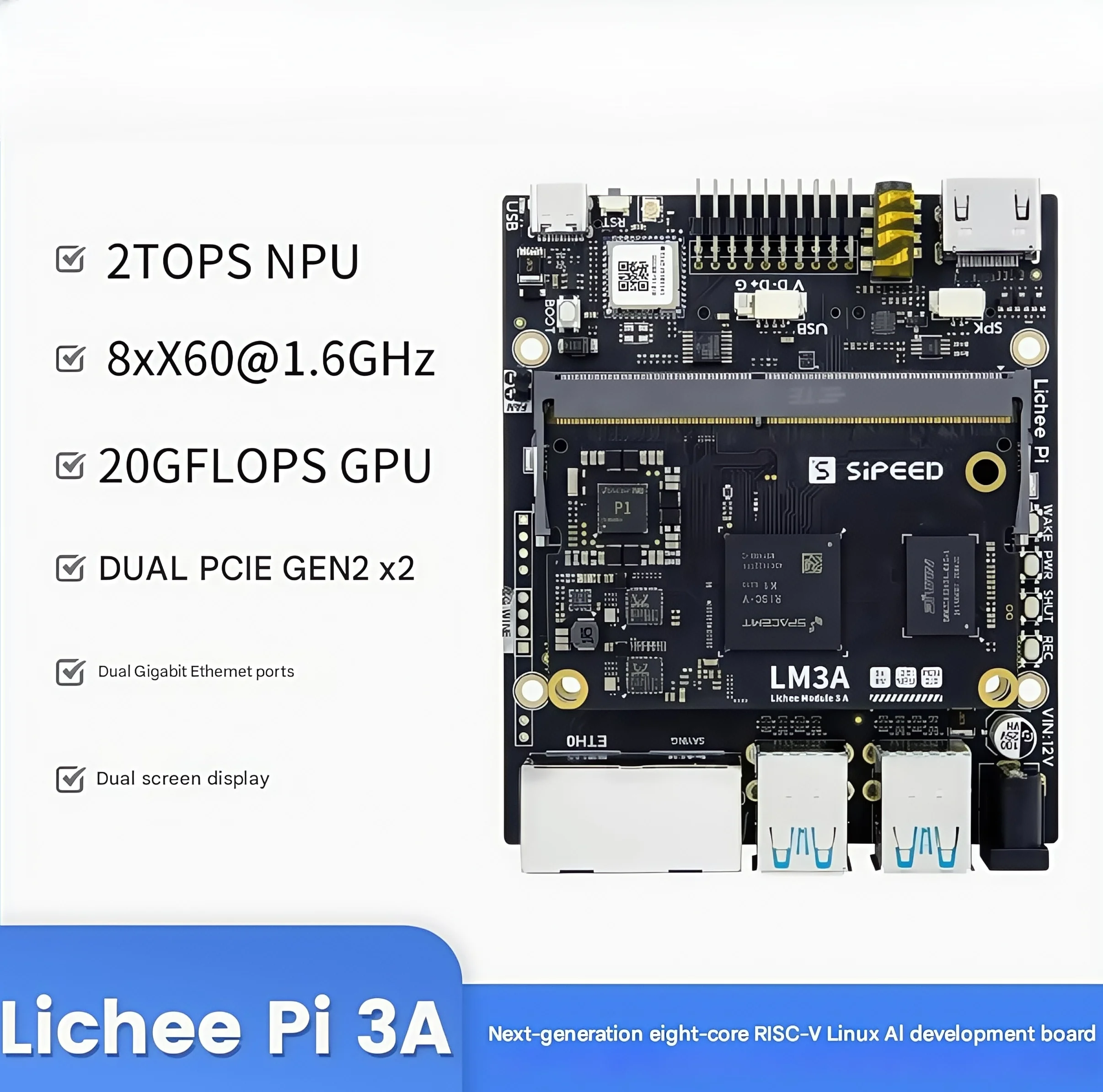 Sipeed Lichee Pi 3A…