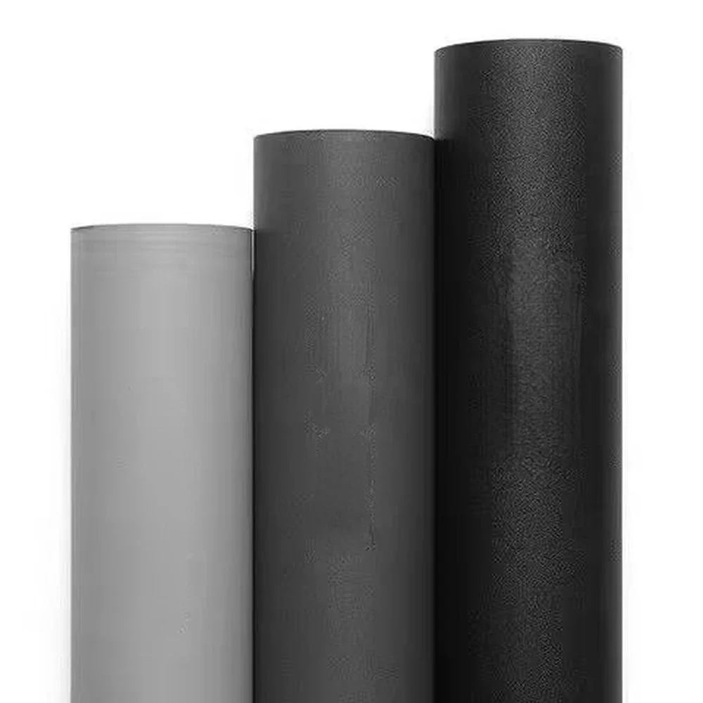 1/3/5 m matte Tapete, weißes/graues/schwarzes Vinyl, selbstklebend, für Wandregal, Tisch, Tür, Wohnzimmer, Kontaktpapier, Wanddekoration