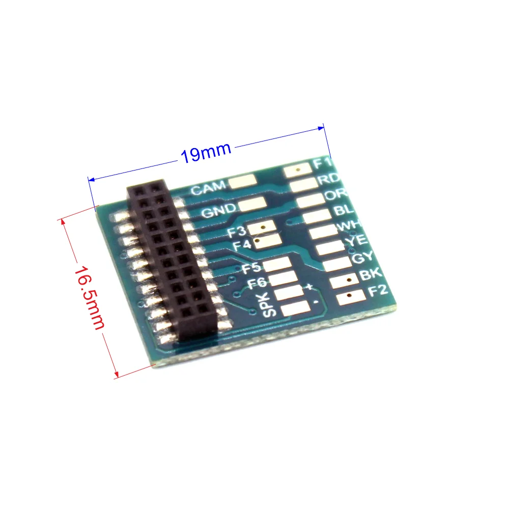 Adaptor Board to Convert a Wire Decoder to 21MTC 21PIN Decoder Hard Wire to 21MTC Adaptor Board/LaisDcc Brand 860035