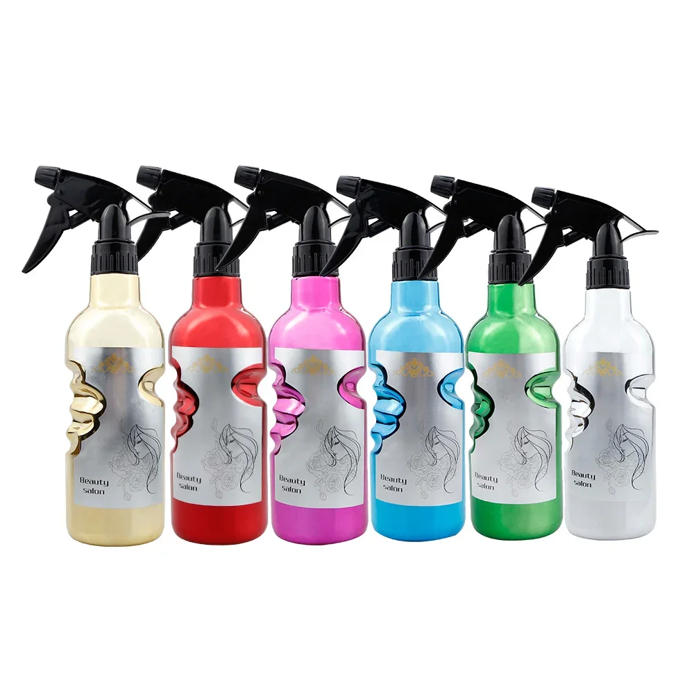 500ML Portable Empty Spray Bottle Refillable Liquid Atomizer Bottle Barbershop Accessories Water Sprayer Hair Tools Spray Bottle