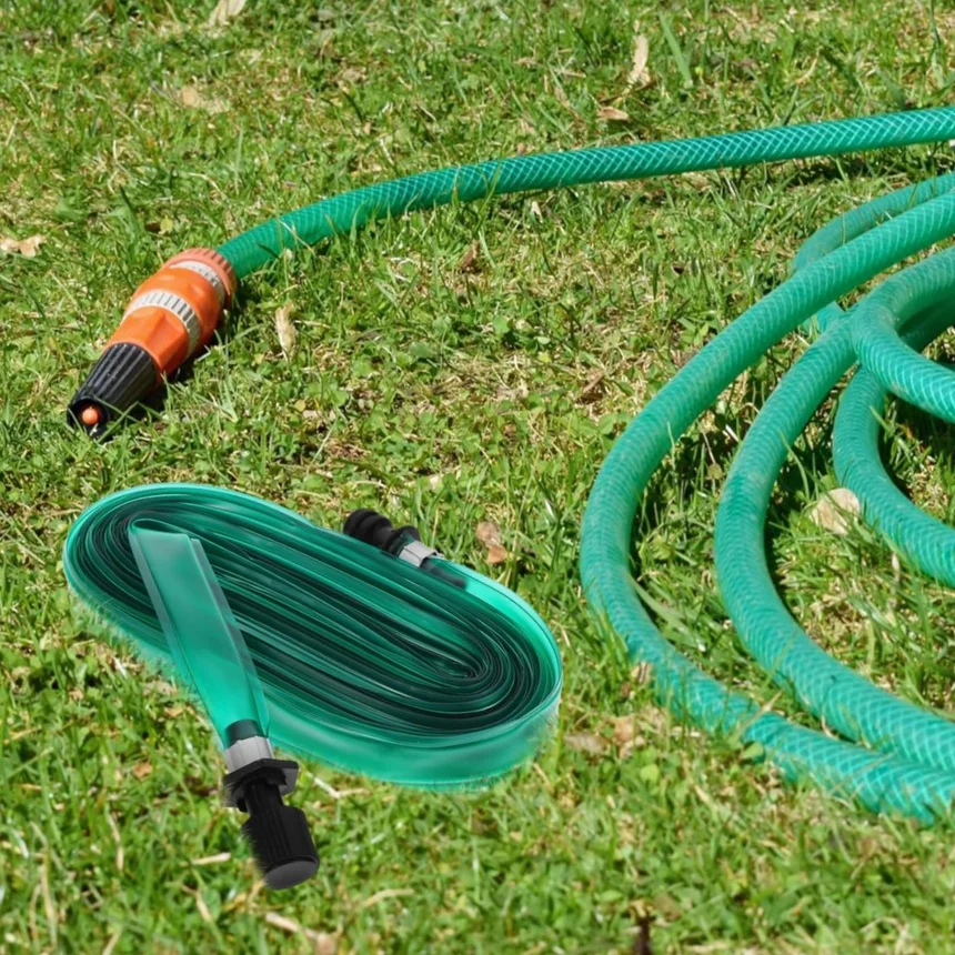Universal PVC spray hose for trampolines, cooling spray pipe, garden irrigation, permeable water sprinkling