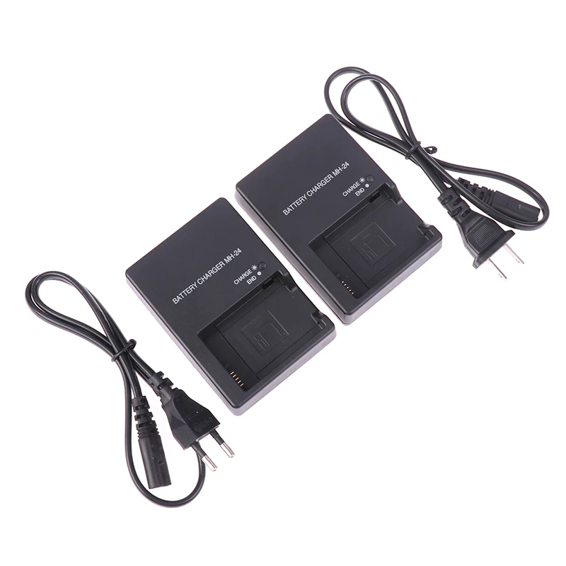 1pc Black Battery Charger US EU For Camera For Nikon MH-24 Mh24 EN-EL14 P7100 P7000 D5100 D3100 Battery Charger accessories