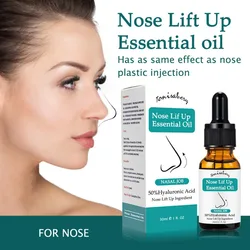 Nose Lift Up Essential Oil Thin Smaller Nose Firming Moisturizing Heighten Rhinoplasty Nose Repair Massage Care Essential Oil