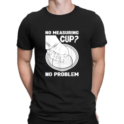 NEW Filipino American No Measuring Cup No Problem Filipino Rice T-Shirt S-3XL