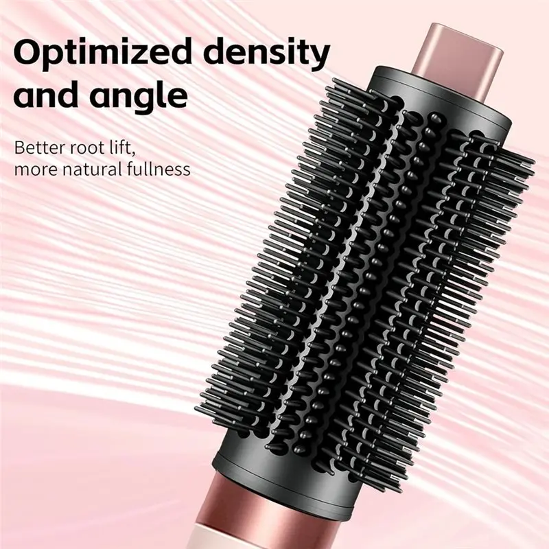 Round Volumizing Brush Upgrade For Dyson Airwrap HS01/05/08 Flexible Bristles For Root Lift Volume Control Frizz Management