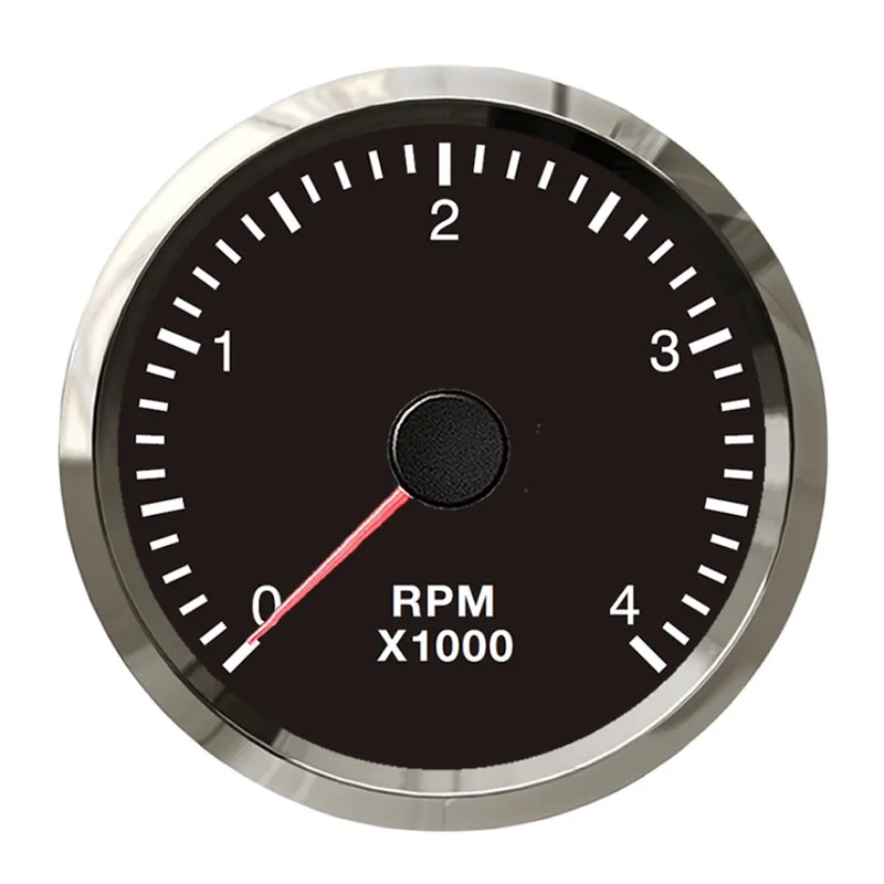 52Mm 2in Universal Tachometer Programmable Ratio Motorcycle Diesel  Engine Boat Generator