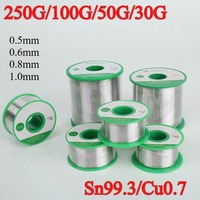 Lead-free Solder Wire Sn99.3/Cu0.7 High Purity Soldering Wire Roll for Electronic Repair Environmental Protection tin Wire Flux