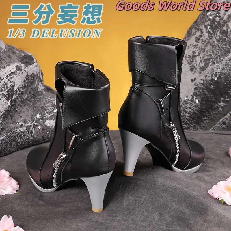 Hoshimi Miyabi Scarpe Cosplay Accessori per costumi Mihoyo Gioco ZZZ Zenless Zone Zero Halloween Party Donna Ragazza Gioco di ruolo Scarpe
