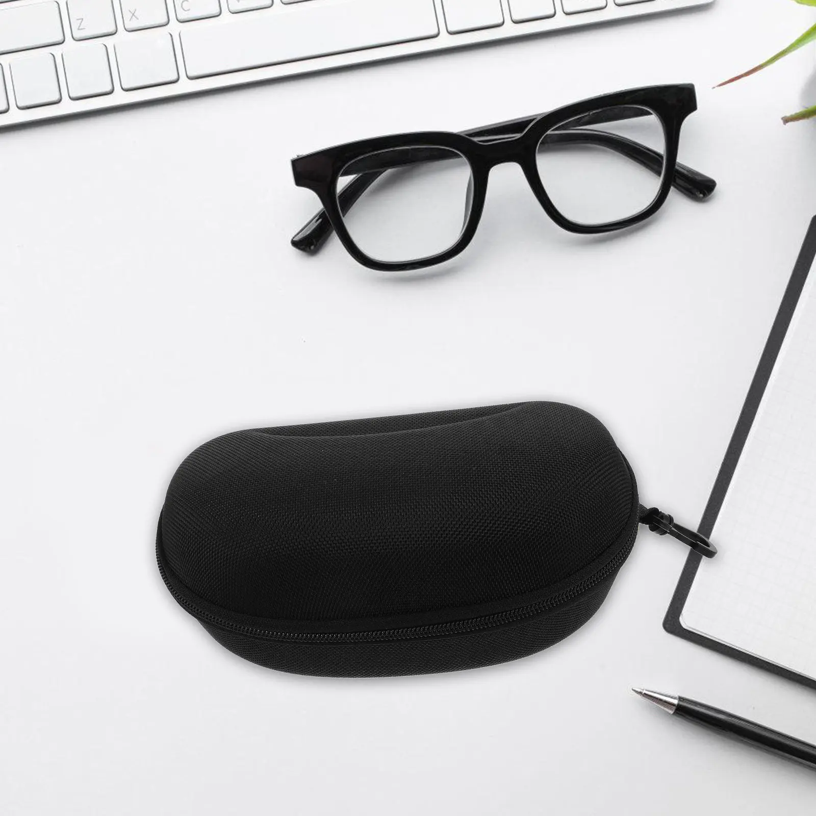 

Футляр для очков Eva Zipper Hard Case: защитный чехол для плавательных очков, очков для зрения, лыжных и сноубордических очков, спортивных солнцезащитных очков