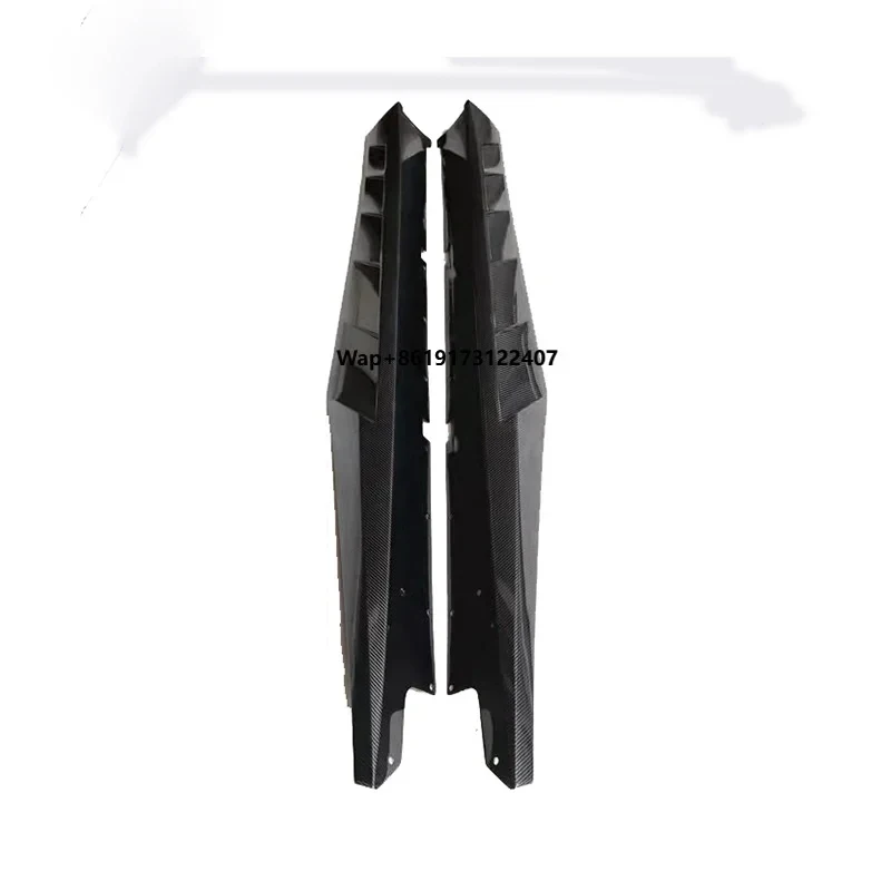 High Quality Carbon Fiber Swingarm Side Skirts LP700 Car Bumpers Extended Side Skirts