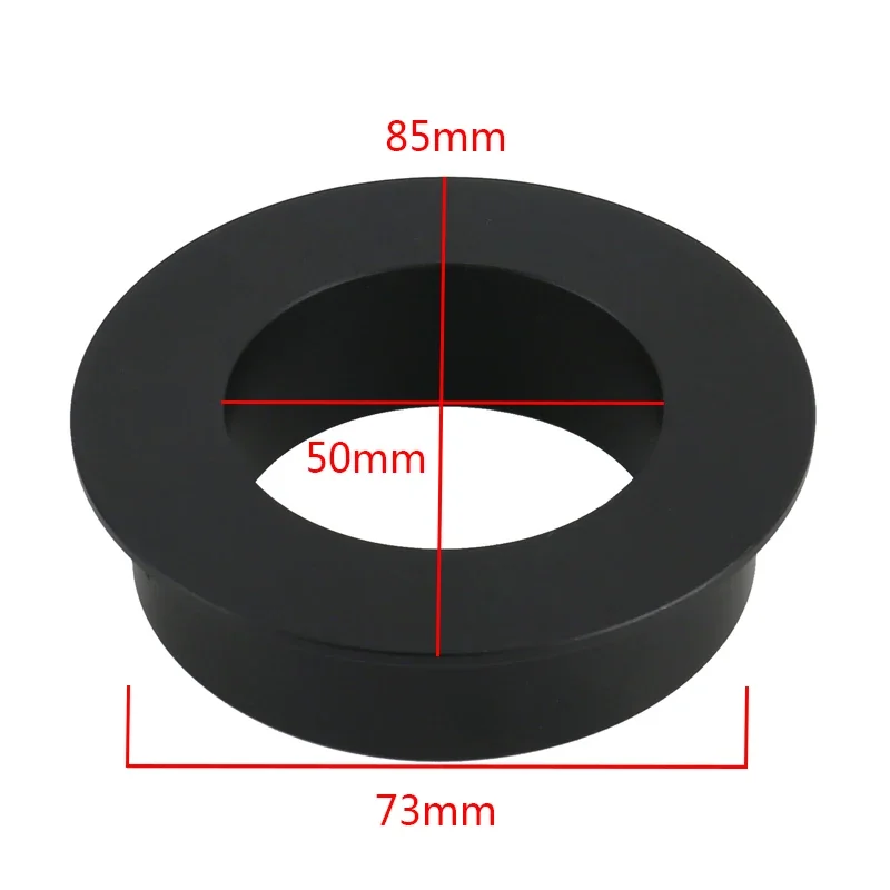 Anel de Suporte Adaptador de Lente Monocular para Ajuste Microscópio Suporte de Foco c Montagem Lente Vídeo Microscópio Câmera