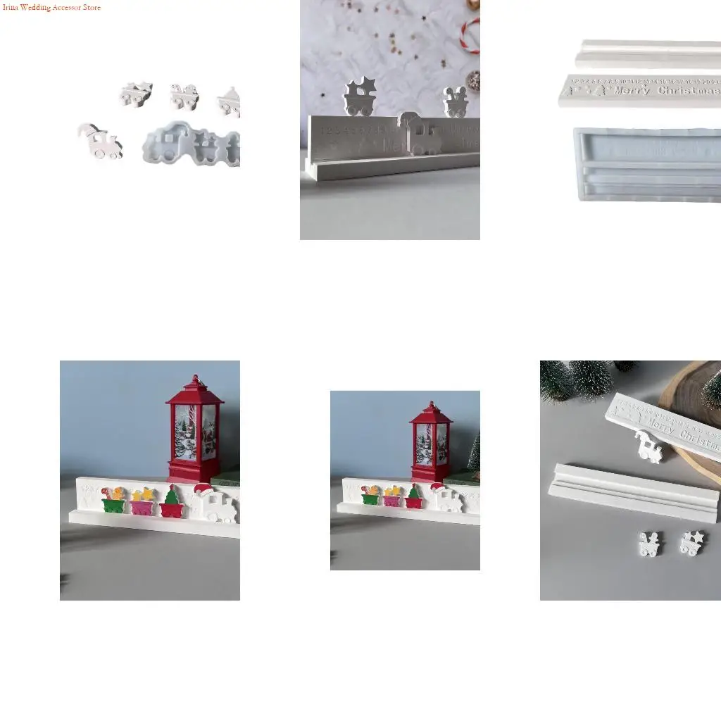 

G92D Nonstick Christmas Advent Calendar Silicone Moulds for Holiday Decorating