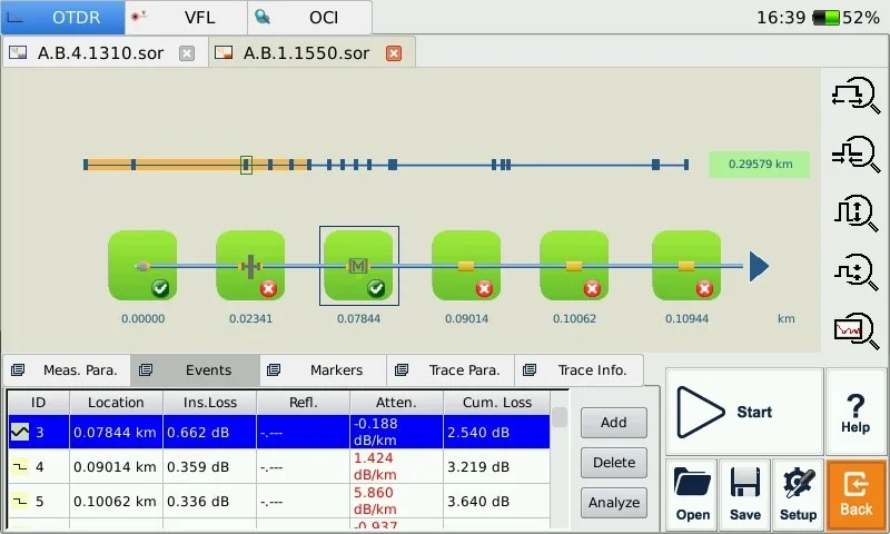 ShinewayTech MTP-200 seri OTDR